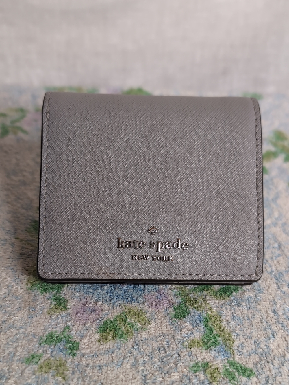 Kate Spade Silver Bi-fold Wallet